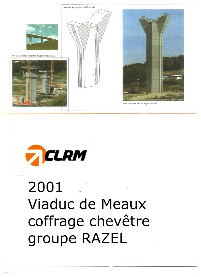coffrage clrm - Viaduc de Meaux