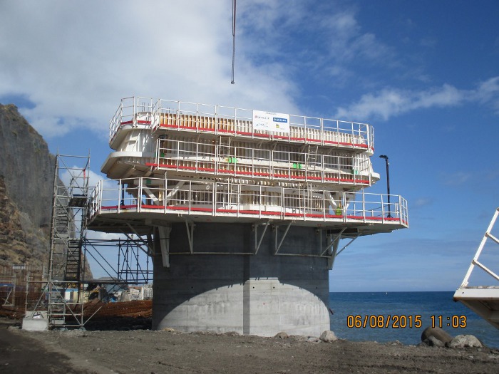 coffrage CLRM-Viaduc de la Grande chaloupe - La Réunion