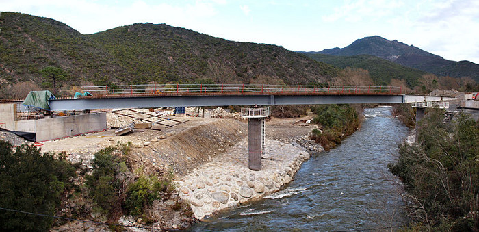 coffrage Pont d'Ajiunta